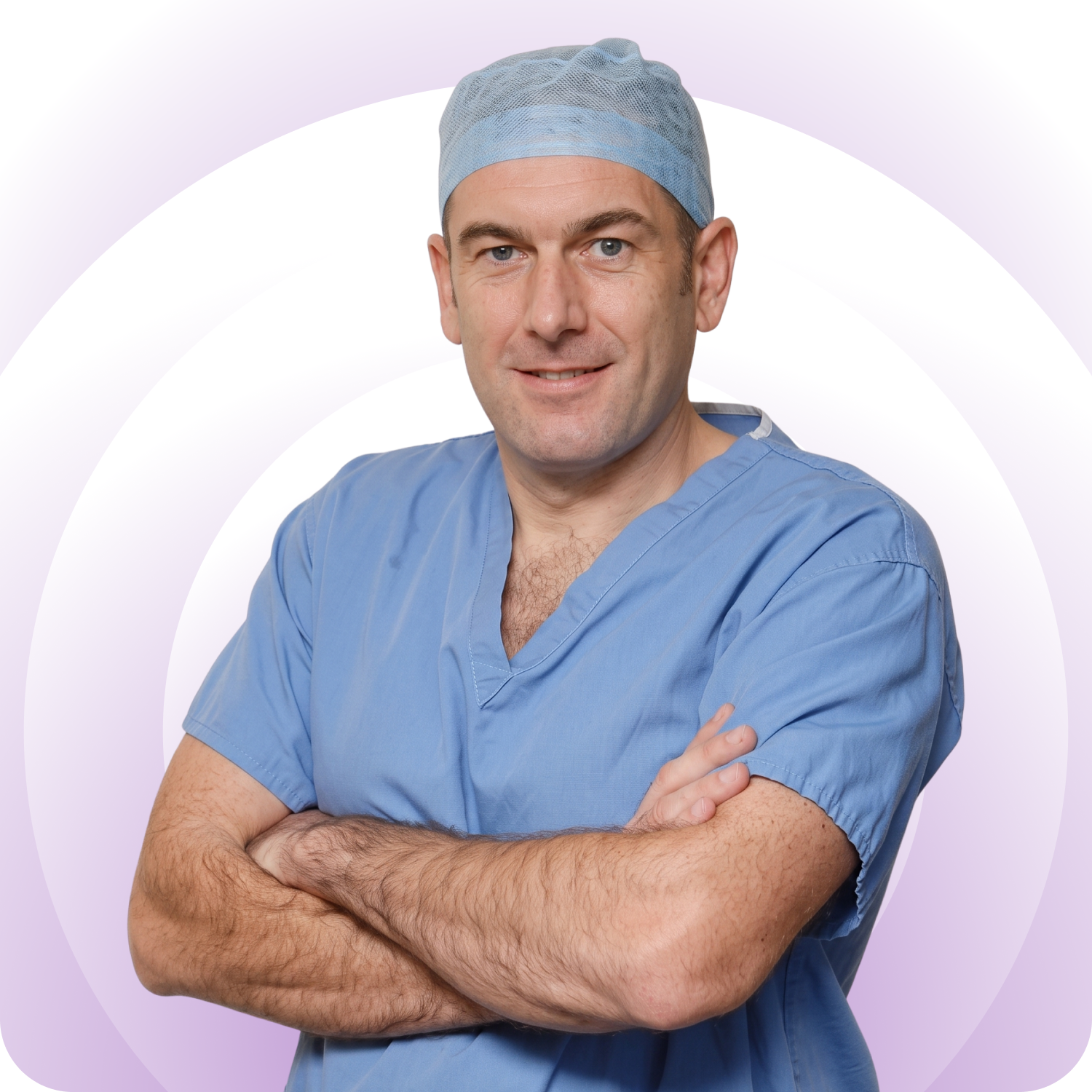 A senior specialist consultation in a calm, reassuring Manchester clinic
